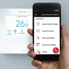 HITACHI-PC-ARFG1-A-Advanced-Colour-Controller-Thermostat-fig-2