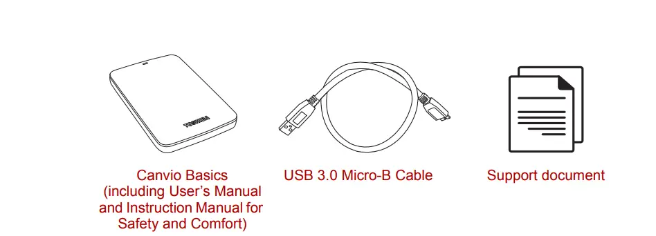 Toshiba Canvio Basics external hard drive fig-1