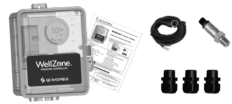 SJE RHOMBUS WellZone Pressure Controller - Parts Included