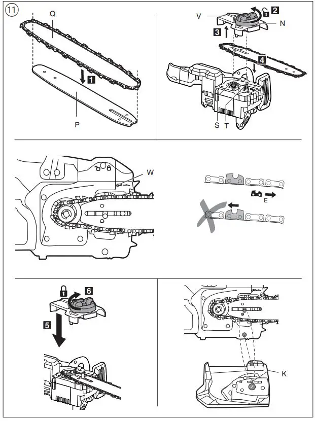SKIL 0581 Brushless Cordless Chainsaw-FIG6