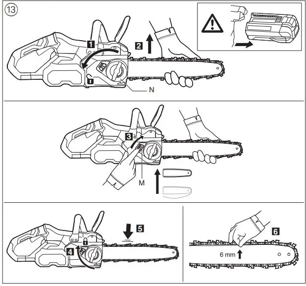 SKIL 0581 Brushless Cordless Chainsaw-FIG8