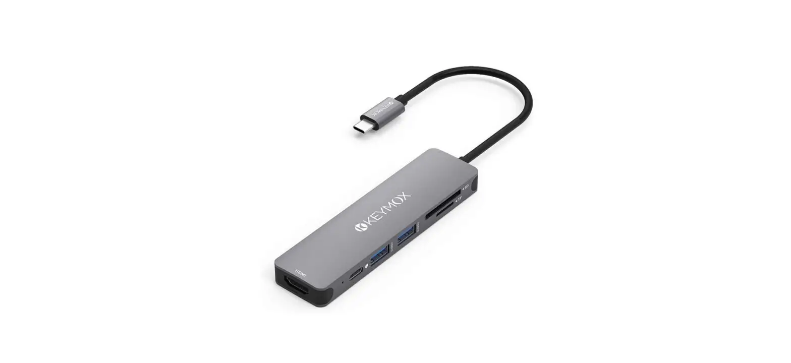 Keymox Azds286 Usb-c 11 In 1 Aluminum Multiport Hub User Manual
