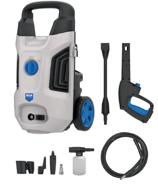 Sca 637450 1400w 1500psi High Pressure Washer Instruction Manual
