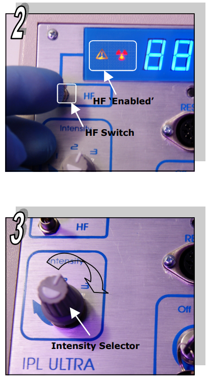 Avance Beauty IPL350 WRK E Light Flux Professional IPL Wrinkle Reduction System - Startup Procedure 2