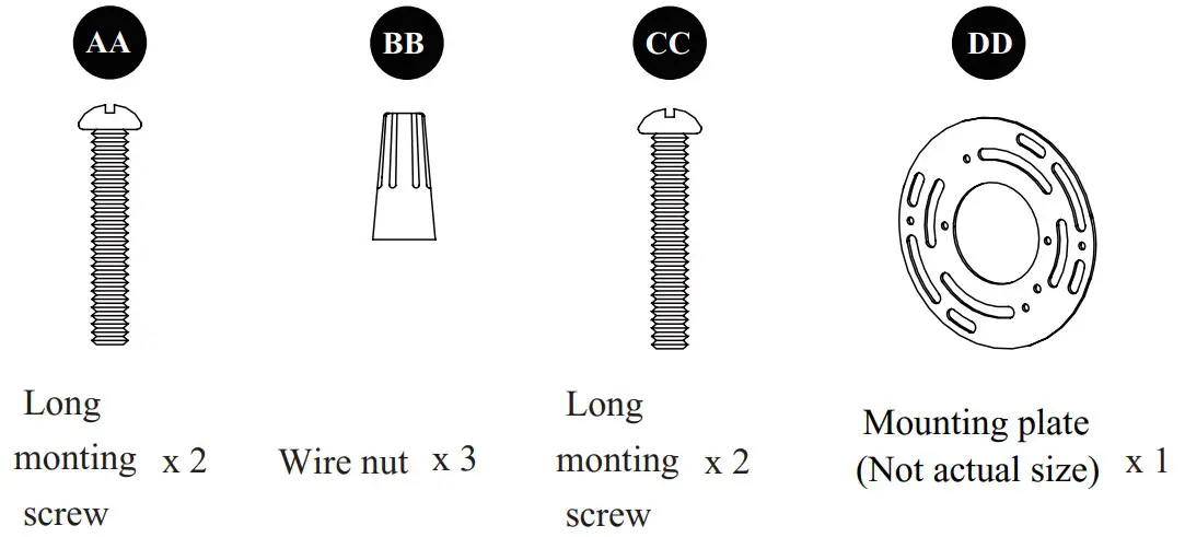 THE HOME DEPOT Trevot Outdoor Wall Sconce - fig 2