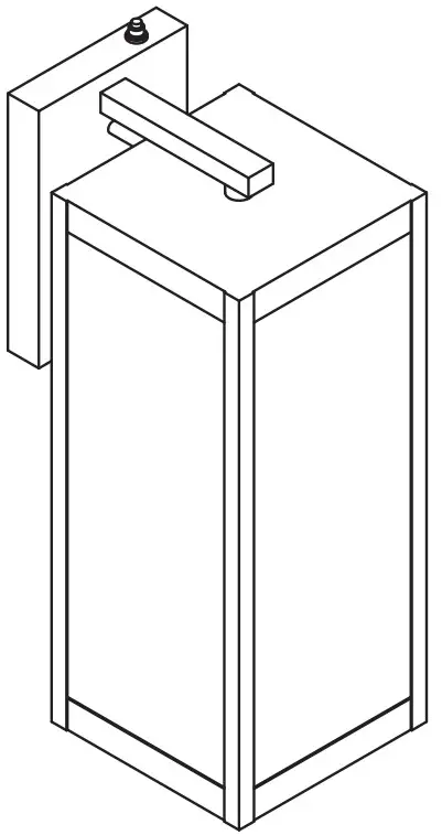 THE HOME DEPOT Trevot Outdoor Wall Sconce