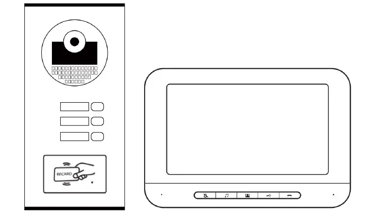 ZKTECO-VE06A01-Video-Door-Entry-Multiunities-1