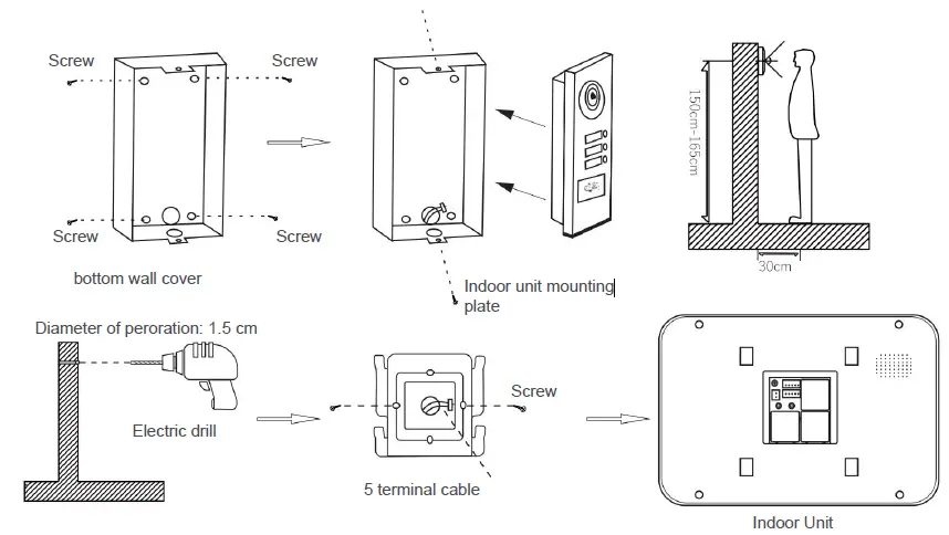 ZKTECO-VE06A01-Video-Door-Entry-Multiunities-10