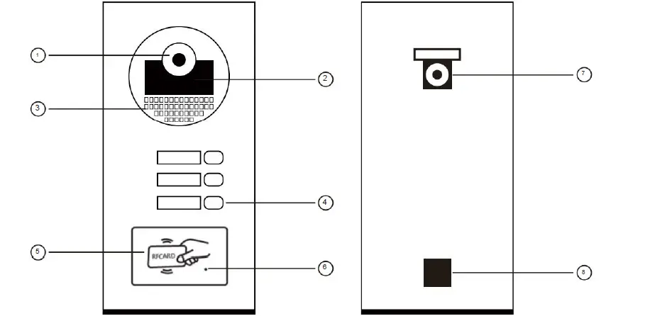 ZKTECO-VE06A01-Video-Door-Entry-Multiunities-4