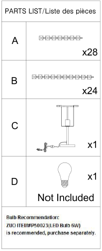 zuo Falling Stars Table Lamp 02