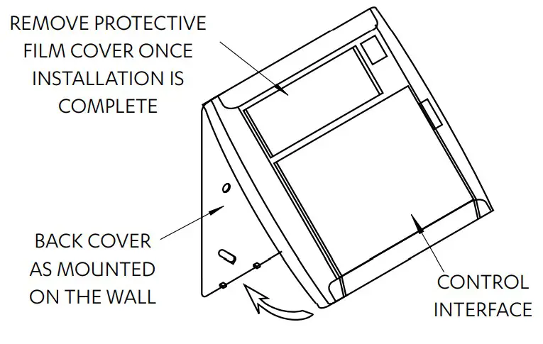 ActronAir LC7 Wall Controller - Control 1