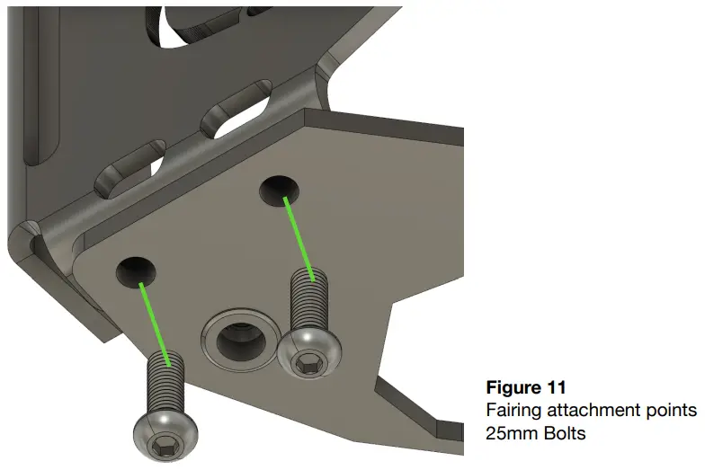 UPTOP Alpha Jeep JT JL Cab Rack - Fairing attachment