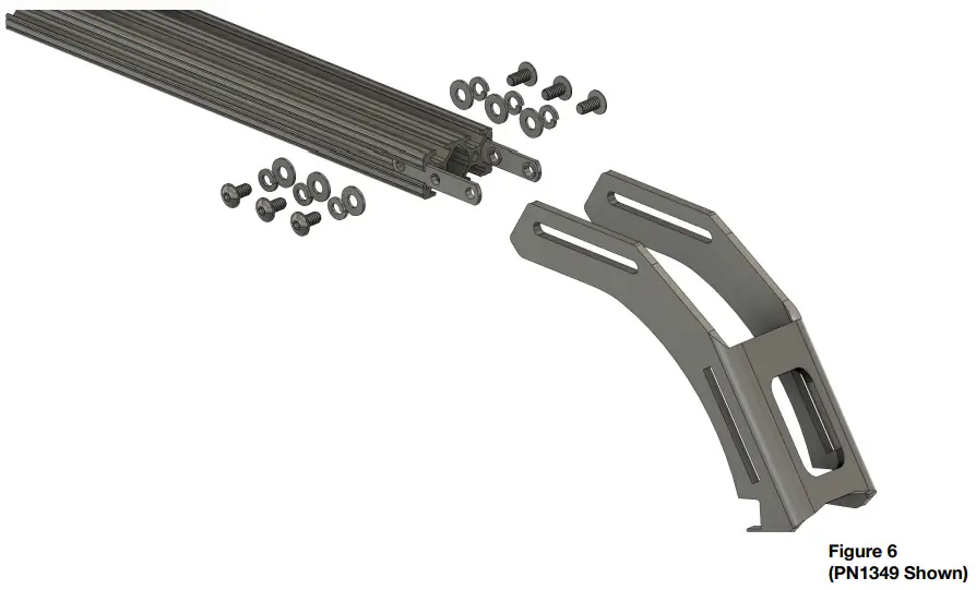 UPTOP Alpha Jeep JT JL Cab Rack - mounts installed