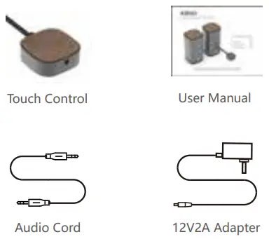 KEiiD KD C02 Stereo Bluetooth Speaker - Packing Details