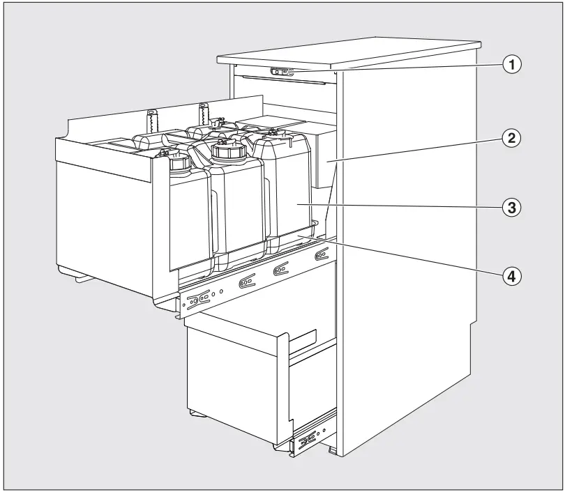 Miele PG 8596 DOS Housing Unit - Product description