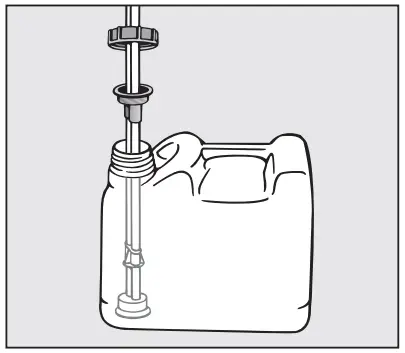 Miele PG 8596 DOS Housing Unit - refilling containers