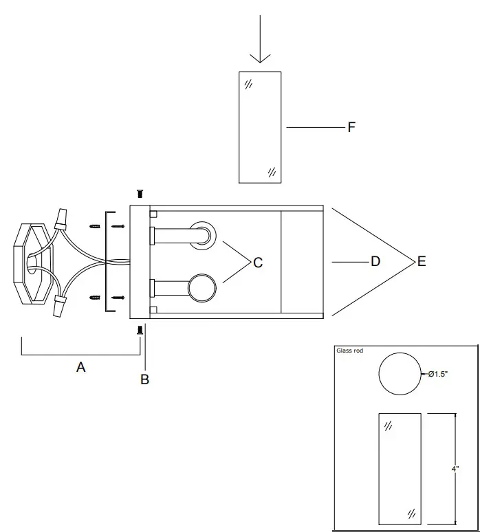 CRYSTORAMA FAR-6005-AG Northern Lights - fig 1