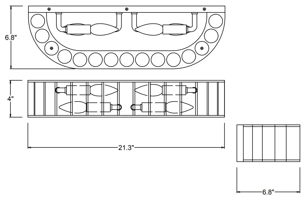 CRYSTORAMA FAR-6005-AG Northern Lights - fig