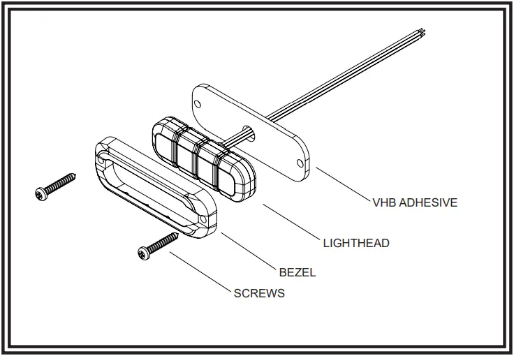 CODE3 CD3793 Flexible Directional - Mounting