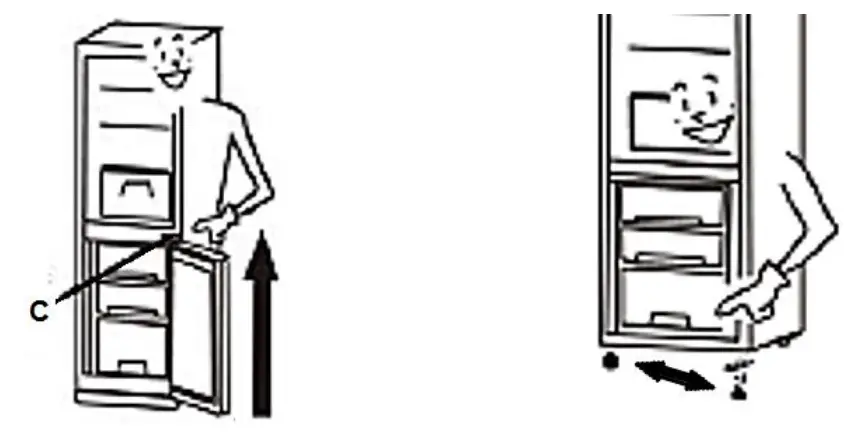 PKM KG 220.4A++ Freezer Fridge 2