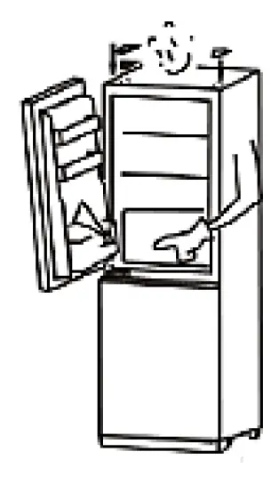 PKM KG 220.4A++ Freezer Fridge 4