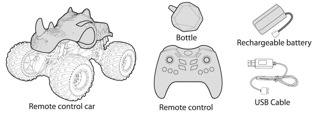 RHINO R-900S Remote Control Warrior - remote