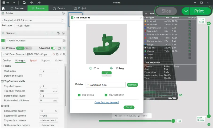 Bambu X1 Combo Combo 3D Printer-FIG21