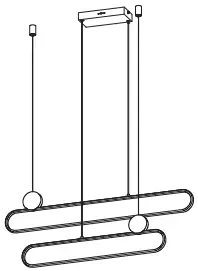 TRIO 3427102XX GRANT Pendant Light BB1