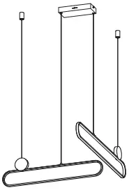 TRIO 3427102XX GRANT Pendant Light BC1