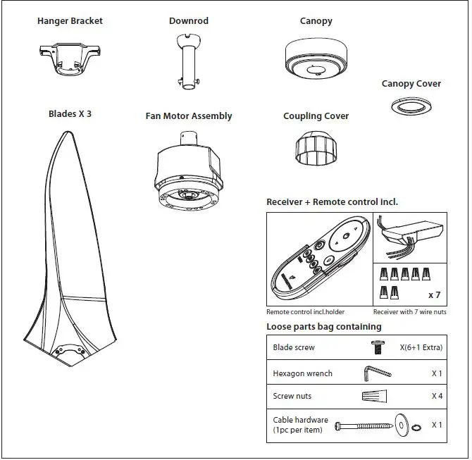 ParrotUncle-AT52-02A-01-Aerofanture-52-Inch-Modern-Indoor-Outdoor-Matte-Black-6-Fan-fig-2