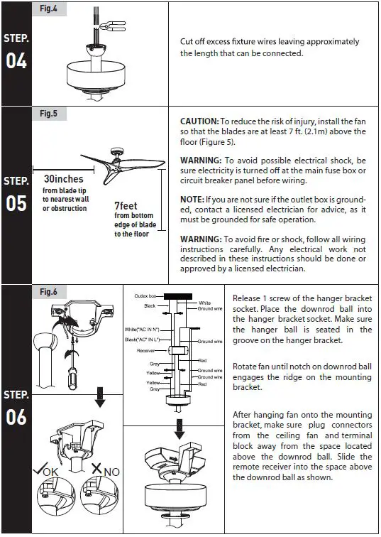ParrotUncle-AT52-02A-01-Aerofanture-52-Inch-Modern-Indoor-Outdoor-Matte-Black-6-Fan-fig-4