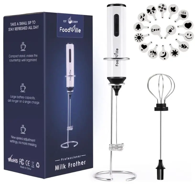 FoodVille-MF05-Rechargeable-Milk-Frother-Product