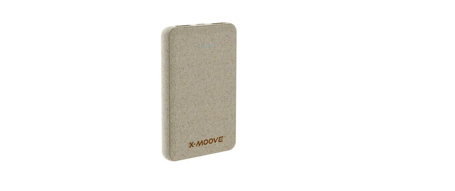 X-moove 5000 Mah Battery External Ecological Power Bank User Guide