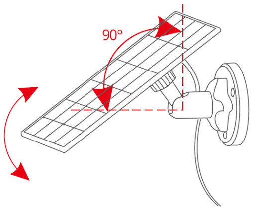 Blurams Wire Free Camera 2K A11C and Solar Panel - Solar Panel 6