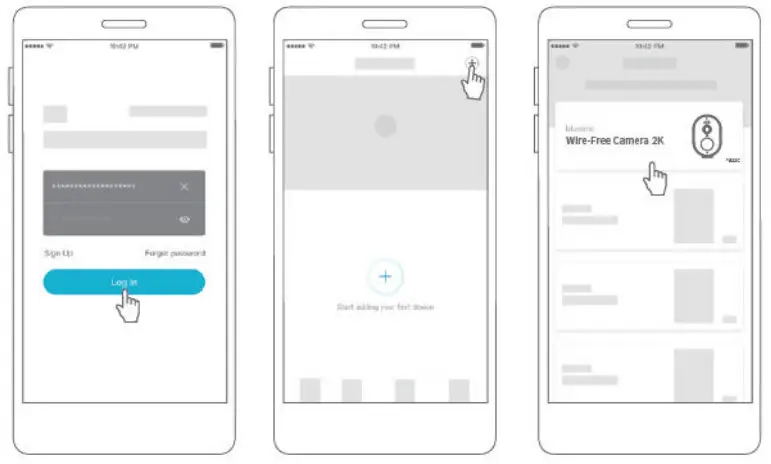 Blurams Wire Free Camera 2K A11C and Solar Panel - instructions