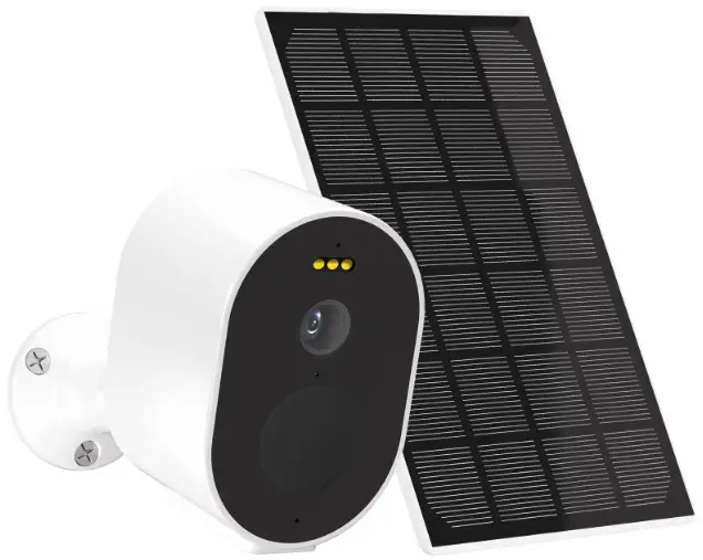 Blurams Wire Free Camera 2K A11C and Solar Panel