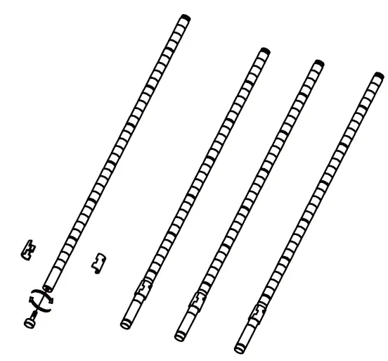 CAPHAUS- RWW-CH48244WB-K 4-Tier -Metal- Garage -Storage- Shelving- Unit-fig-2