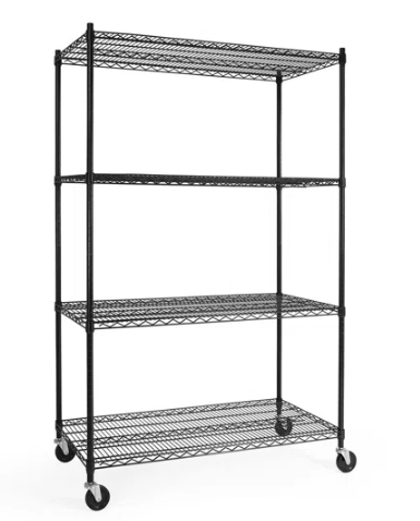 CAPHAUS- RWW-CH48244WB-K 4-Tier -Metal- Garage -Storage- Shelving- Unit-product