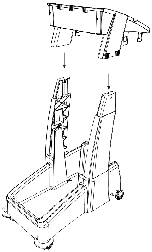 Numatic MM 2 MULTI Matic Trolley - Tolley Assembly 5