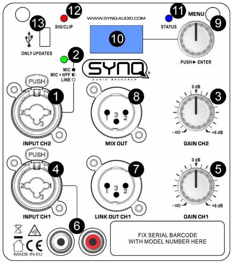 SYNQ-SA-15 -SA-Active-Series-Premium-Class-15-Inch-DSP-Processed-Active-Speaker-Cabinet-1