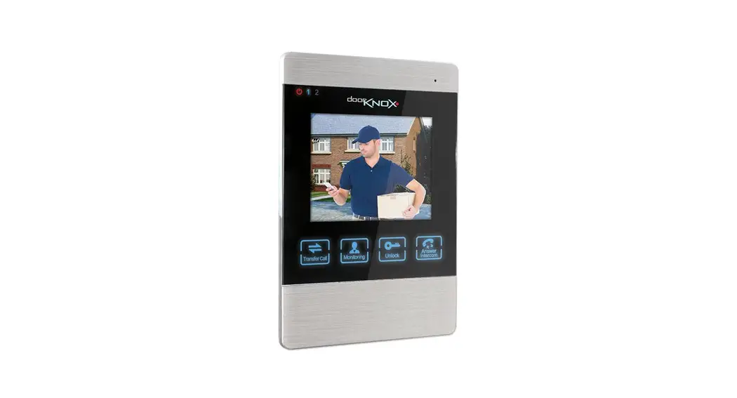 Doorknox Vdp304 4 Inch Ahd Ready Video Door Entry Monitor User Guide