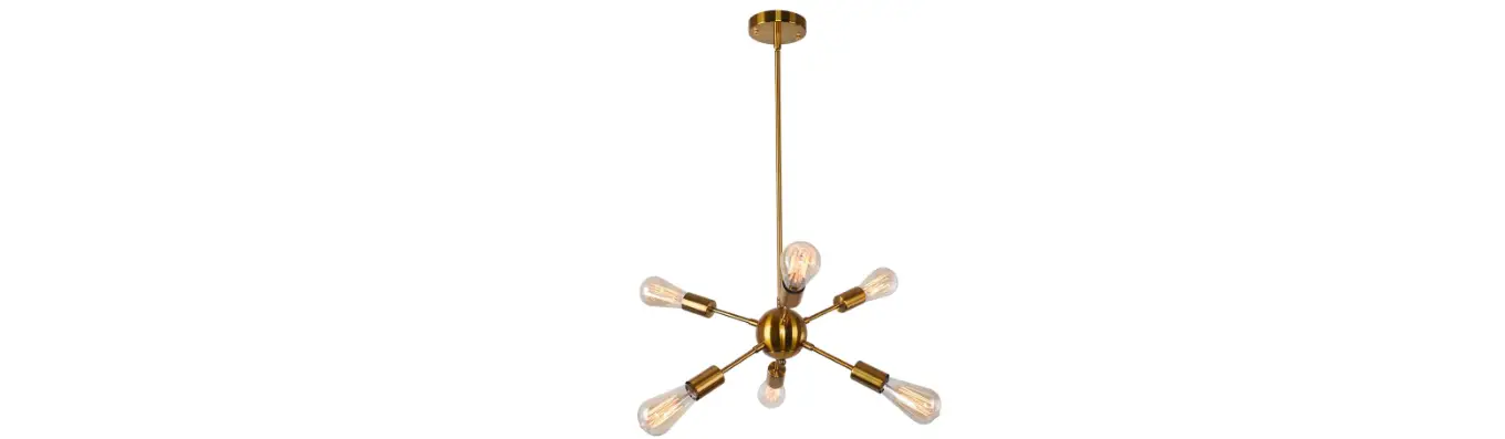 Acroma 8906az 6-light Modern Sputnik Chandelier Instruction Manual