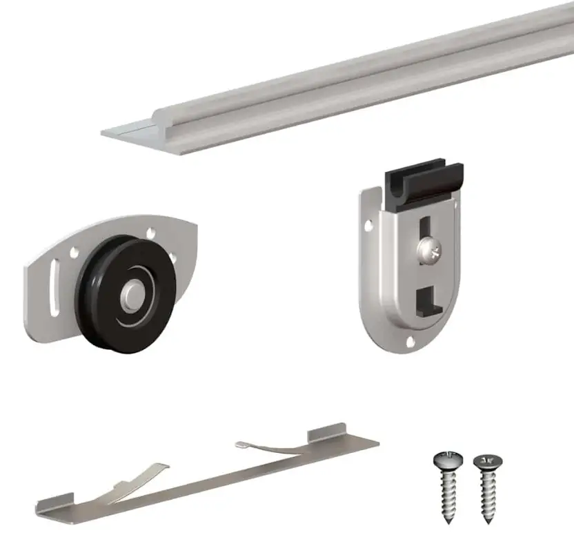 SLID UP SU5114 130 Sliding Closet Door Hardware Kit