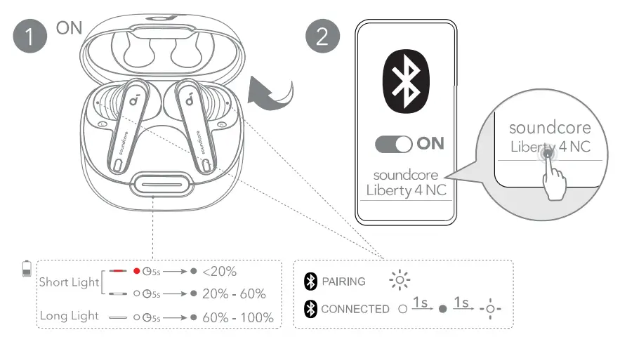 Powering On & Pairing