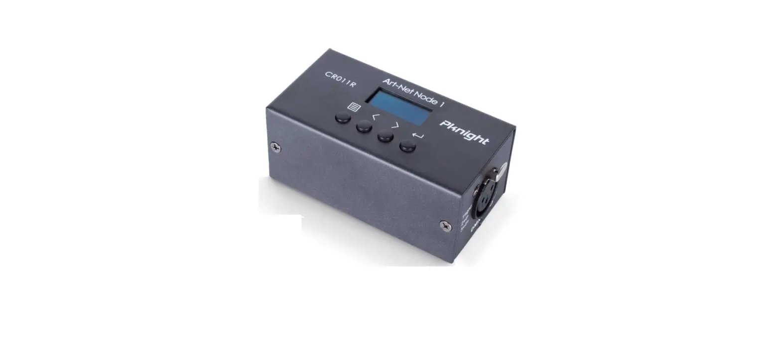 Pknight Cr011r Artnet Bi-directional Dmx Ethernet Lighting Controller Interface Instruction Manual