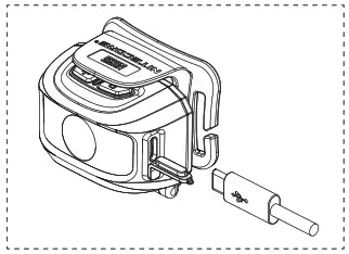 NITECORE NU35 Dual Power Hybrid Working Headlamp - Charging Function