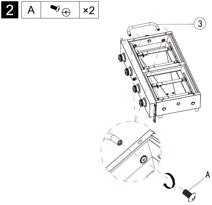 Royal-Gourmet-GD4002T-Black-Portable-Gas-Grill-fig- (6)