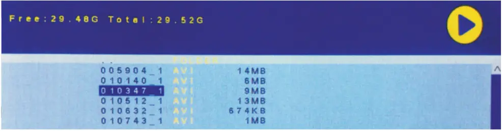 caravansplus CRM7377 1080P HD Digital Wireless Backup Camera DVR System - PLAY 3