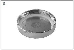 EASYmaxx 12112 Spa Shower Head with Outdoor Adapter A4