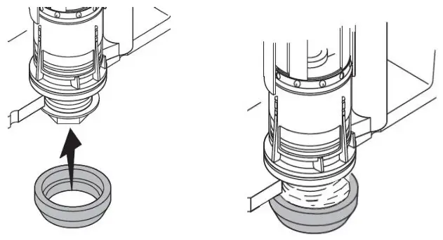 better bathrooms Close Coupled Rimless Toilet with Soft Close Seat - Installation 11